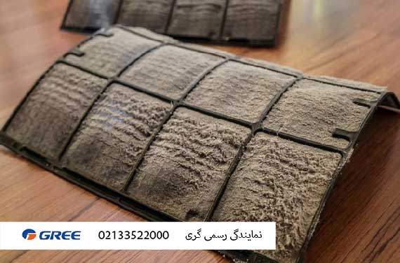 فیلتر هوای کثیف کولر گازی و راهکار رفع مشکل