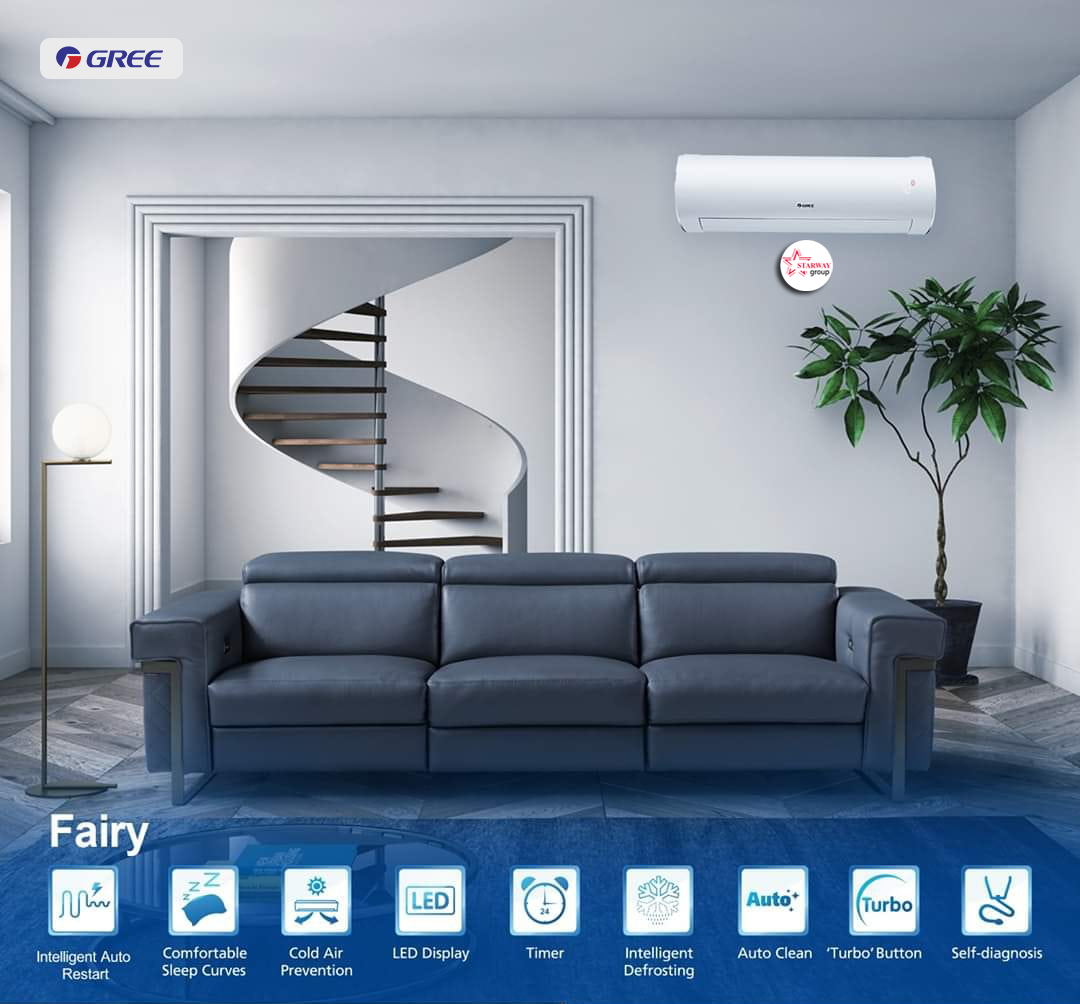 جدول ظرفیت کولر گازی گری برای متراژهای مختلف